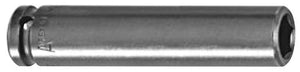 Steckschlüsseleinsatz mit 5/8" Vierkant-Antrieb, metrisch - Sechskant, extra lang - ES 25,4mm AS 31,8mm