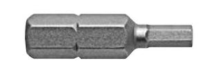 Innensechskant-Bits - 1/4" Sechskant-Einsatz-Bits - 1/20" GL 1"