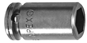 Steckschlüsseleinsatz mit 1/4" Vierkant-Antrieb, für metrische Blechschrauben - Sechskant - ES 11,1mm AS 12,7mm