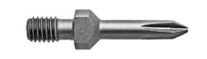 Kreuzschlitz-Bits - 1/4"–24 Gewindeantrieb - 1 GL 1 1/2"