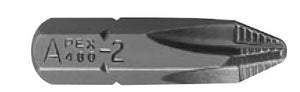 Kreuzschlitz-Bits - 5/16" Sechskant-Einsatz-Bits – ACR® - 2 GL 1 1/4"