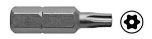 Torx-Bits - 5/16" Sechskant-Einsatz-Bits – Tamper Resistant - GL 1 1/4"