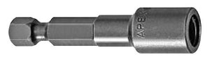 Steckschlüsseleinsatz mit 1/4" Sechskant-Antrieb - Sechskant - 1/4" GL 6"