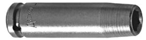 Steckschlüsseleinsatz mit 3/8" Vierkant-Antrieb, metrisch - Sechskant, lang und extra lang - ES 22,2mm AS 22,2mm