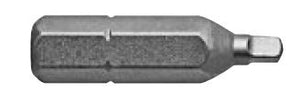 Vierkant-Bits - 1/4" Sechskant-Einsatz-Bits - 1 GL 1"