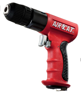 AIRCAT 3/8" Capacity Keyless Composite Pistol Grip Drill - Keyless