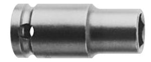 Steckschlüsseleinsatz mit 3/8" Vierkant-Antrieb, metrisch - magnetisch, dünnwandig - ES 17,5mm AS 19,1mm