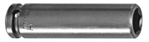 Steckschlüsseleinsatz mit 3/8" Vierkant-Antrieb, metrisch - magnetisch, lang und extra lang - ES 19,1mm AS 19,1mm