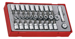 3/8"-TX-Bit-Steckschlüssel-Set, TT1, 30 Teile