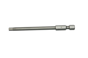 1/4"-Sechskantbits, 89 mm, 4-mm-Sechskant, 1 Stück