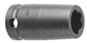 Steckschlüsseleinsatz mit 1/4" Vierkant-Antrieb, SAE - Fast Lead, Standardlänge und lang - GL 1" ES 9/16" AS 9/16"